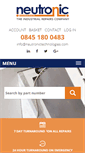 Mobile Screenshot of neutronictechnologies.com